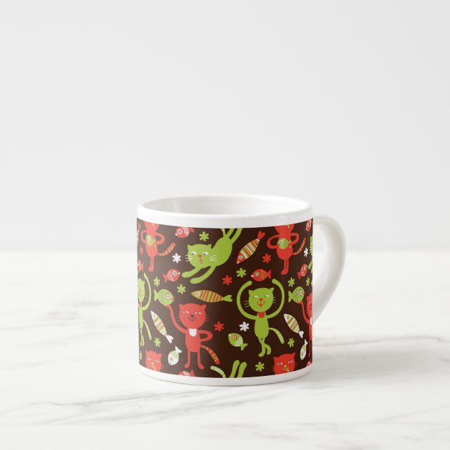 pattern espresso cup (Front Right)