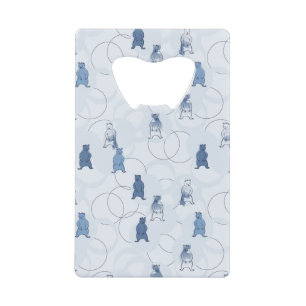 pattern featuring a grizzly bear