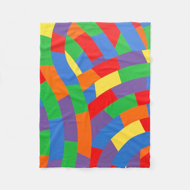 Pattern Fleece Blanket (Front)