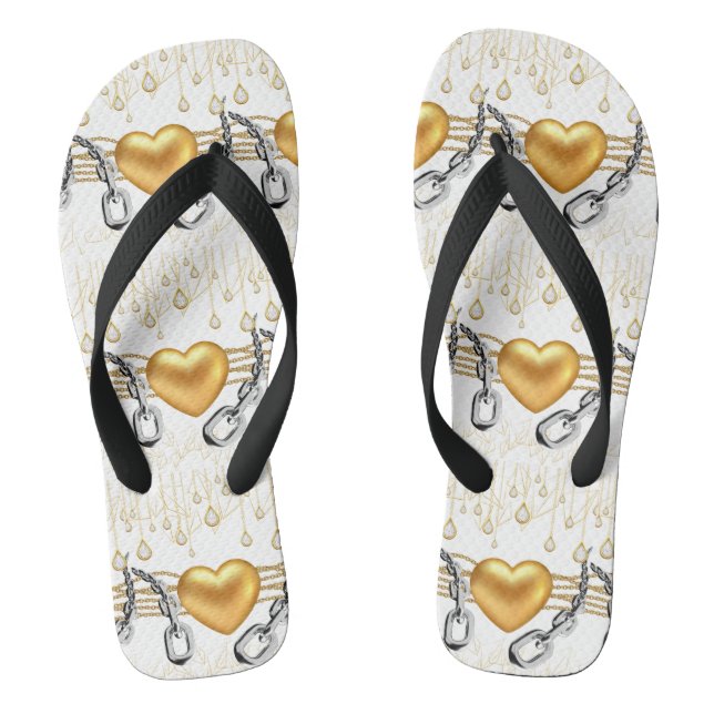pattern flip flops (Footbed)