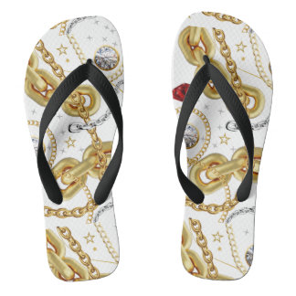 pattern flip flops