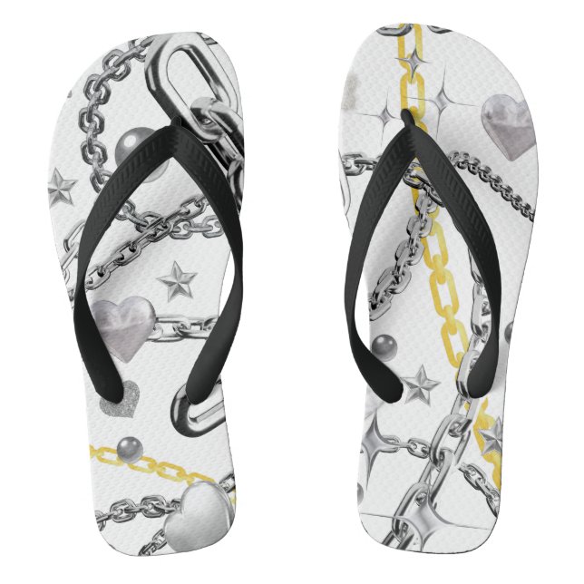 pattern flip flops (Footbed)