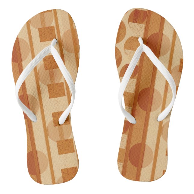 Pattern  flip flops (Footbed)