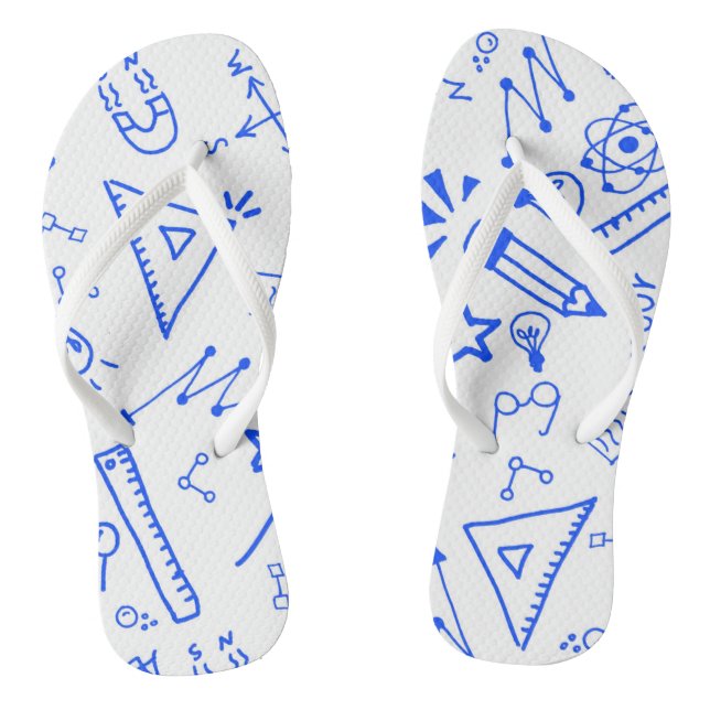 Pattern  flip flops (Footbed)