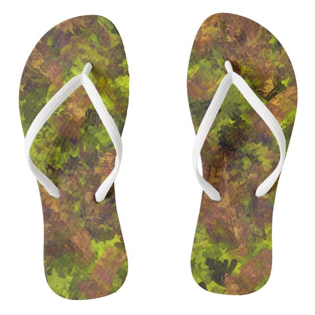 Pattern  flip flops (Footbed)