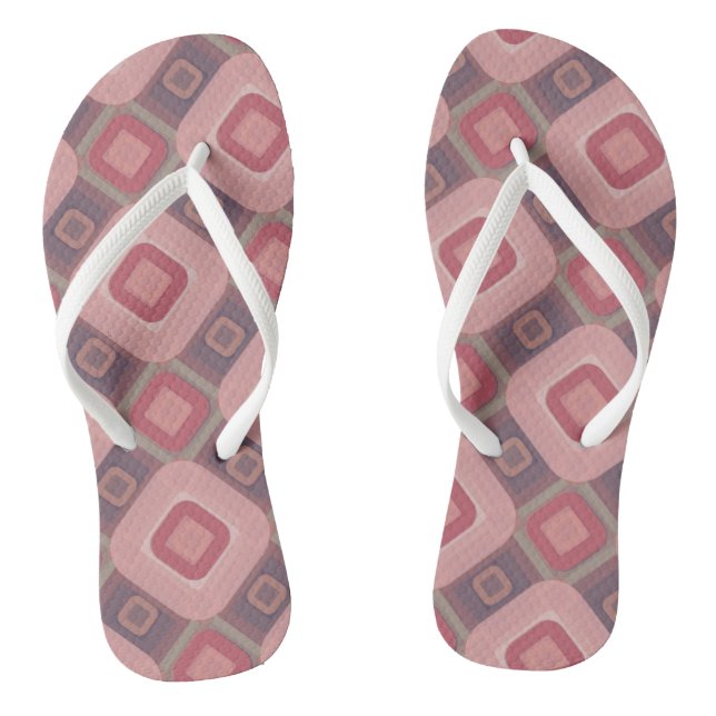 Pattern  flip flops (Footbed)