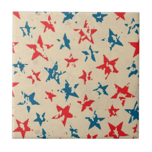 Pattern for 4th of July Tile