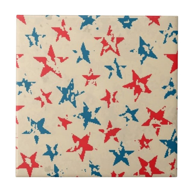 Pattern for 4th of July Tile (Front)