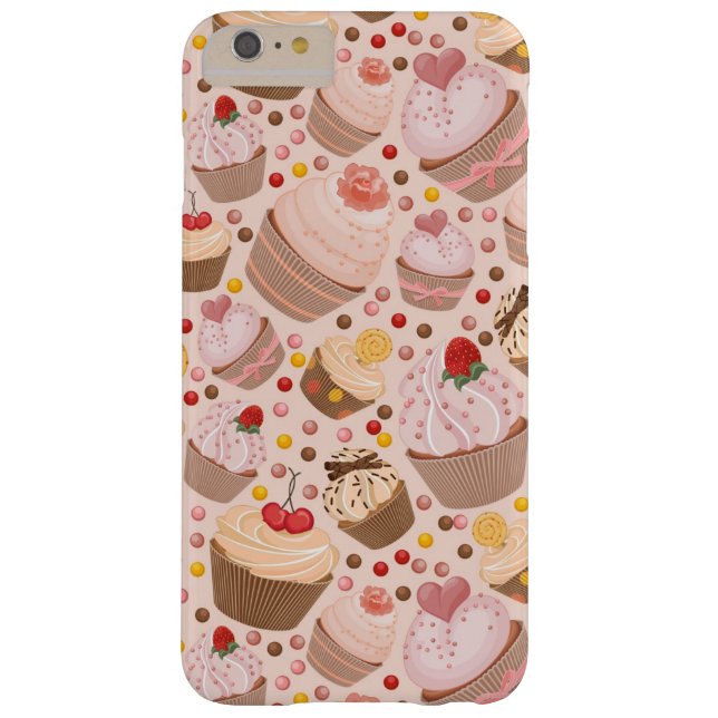 Pattern from celebratory cupcakes Case-Mate iPhone case (Back)