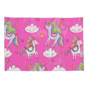 Pattern Funny Unicorn Cute  Pillowcase