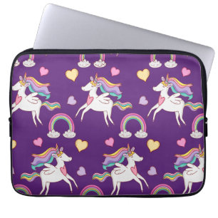 Pattern Funny Unicorn Magic Horse Cute      Laptop Sleeve