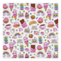 Pattern Funny Unicorn Magic Rainbow Cute