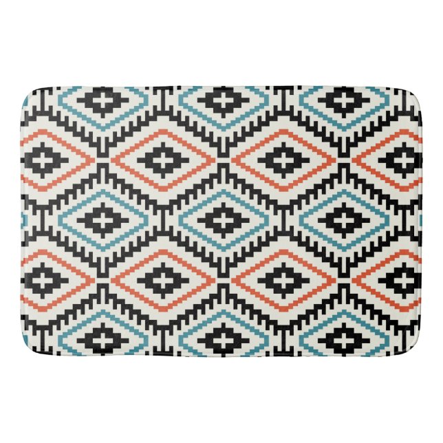 Pattern Geometric  Fashion Stylish Trendy     Bath Mat (Front)