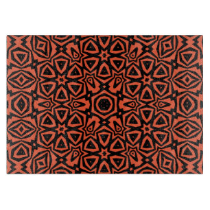 Pattern Geometric Vintage Fashion Cute Cutting Board