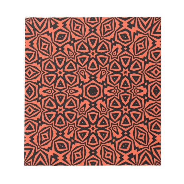  Pattern Geometric Vintage Fashion Cute        Notepad (Front)