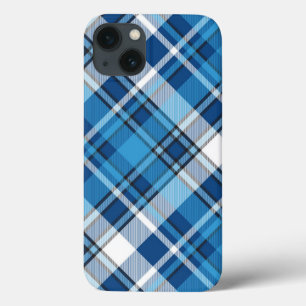 Pattern Geometric Vintage Trendy Blue    iPhone 13 Case