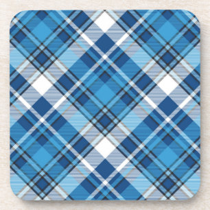 Pattern Geometric Vintage Trendy Blue        Coaster