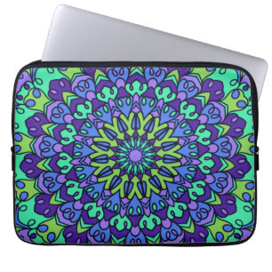 Pattern Geometric Vintage Trendy Cute Laptop Sleeve