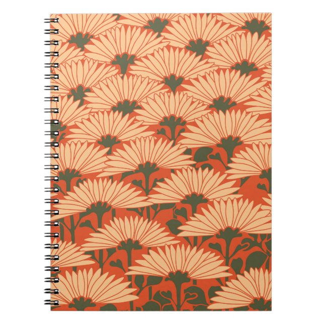 pattern graphic background notebook (Front)