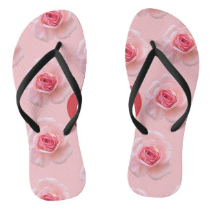 Pattern Happy Valentine`s Day 2024 Background    Flip Flops