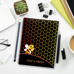 Pattern honeycomb Notebook