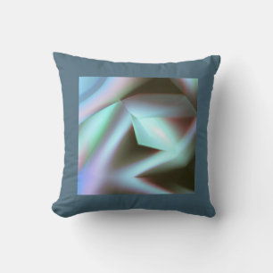 pattern in metal look cushion