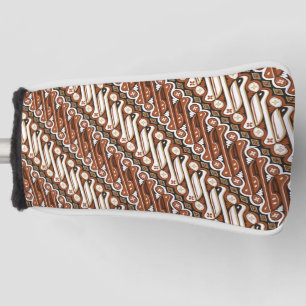 Pattern Indonesian batik  Golf Head Cover