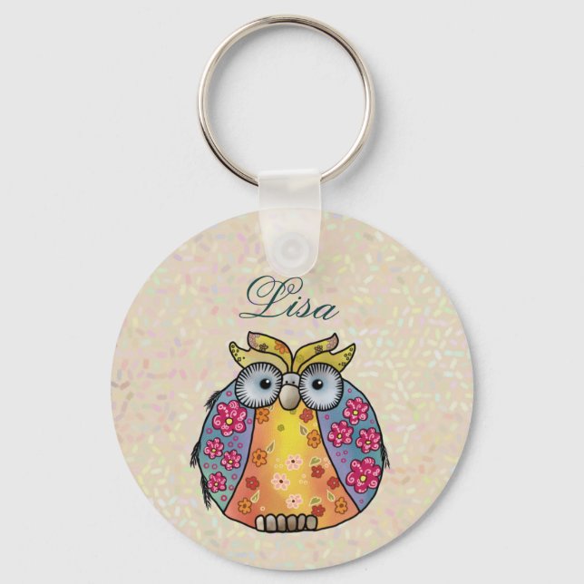 pattern key ring (Front)