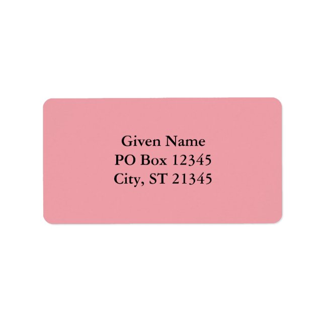 Pattern Label (Front)