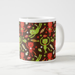pattern large coffee mug