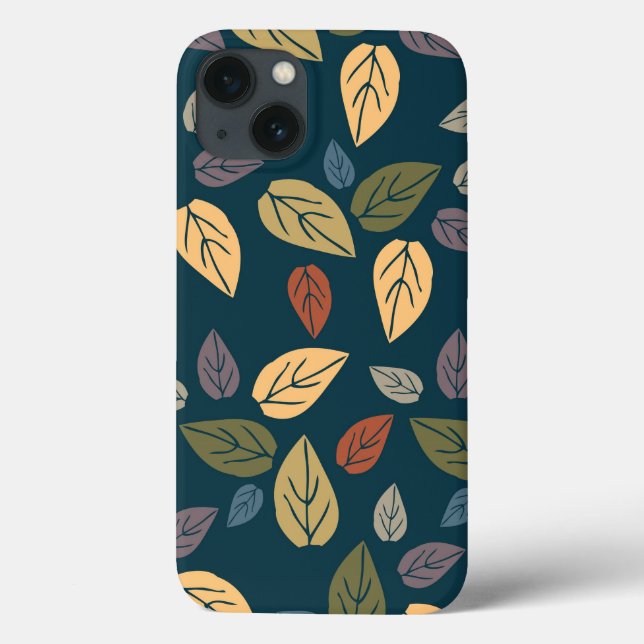 pattern leaves Case-Mate iPhone case (Back)