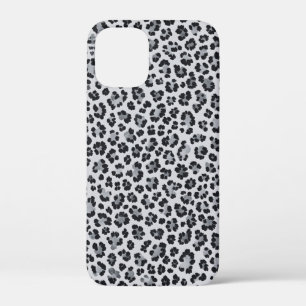 Pattern Leopard Print Gray iPhone 12 Mini Case