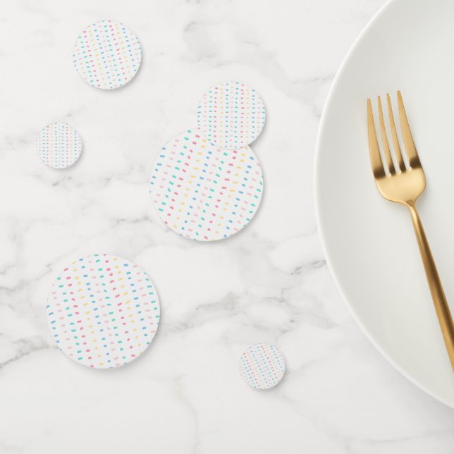 Pattern lines confetti (Group)