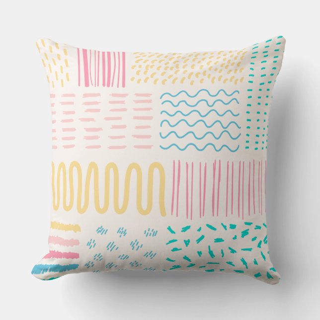 Pattern lines cushion (Front)