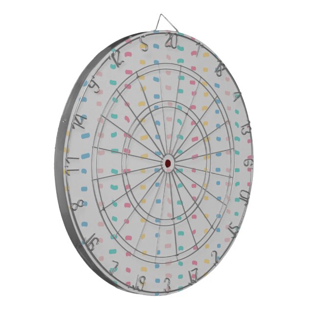Pattern lines dartboard (Front Left)