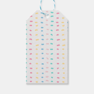 Pattern lines gift tags