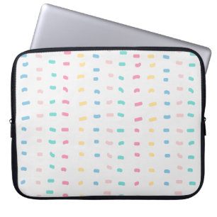 Pattern lines laptop sleeve