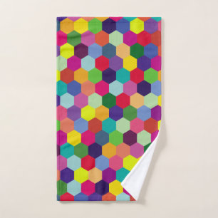 Pattern Modern Colorful- Fashion spring hipster   Hand Towel