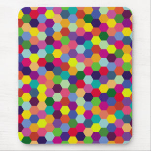 Pattern Modern Colourful- Fashion spring hipster   Mouse Mat