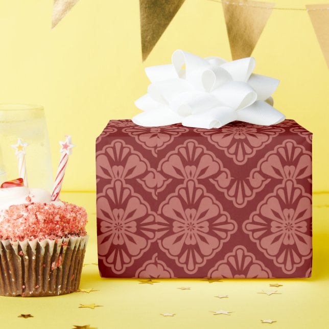 Pattern Modern Stylish Geometric Trendy      Wrapping Paper (Birthday Party)