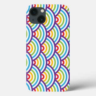 Pattern Modern Stylish Geometric Vintage iPhone 13 Case