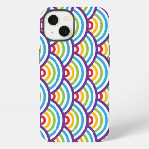 Pattern Modern Stylish Geometric Vintage iPhone 13 Case