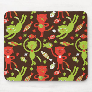 pattern mouse mat