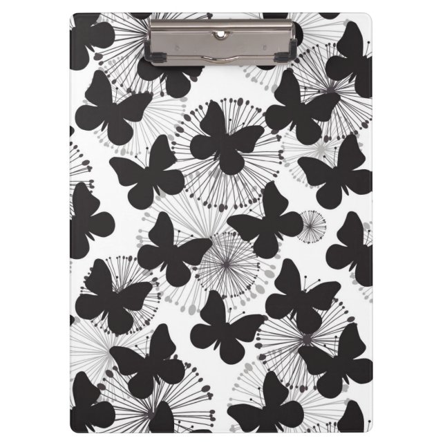 pattern of a butterfly clipboard (Front)