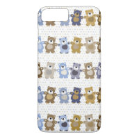 pattern of a toy teddy bear