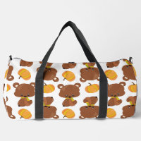 Pattern Of Bears, Cute Bears, Fall, Pumpkins