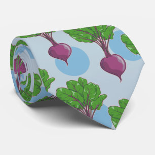 Pattern of beets Beetroot plants Tie