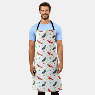 Pattern Of Berries, Redberry, Blueberry, Fruit Apron