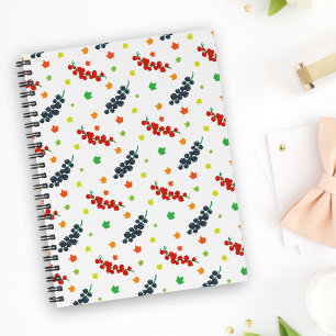 Pattern Of Berries, Redberry, Blueberry, Fruit Planner