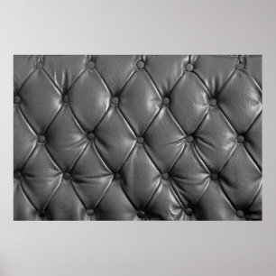 pattern of black genuine leather texture using as  poster